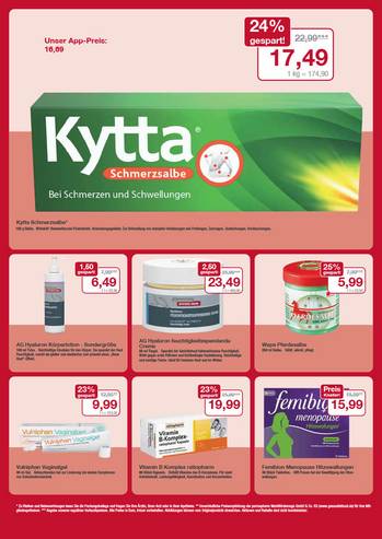 Flyer mit September-Angeboten