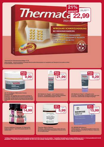 Flyer mit Angeboten Februar