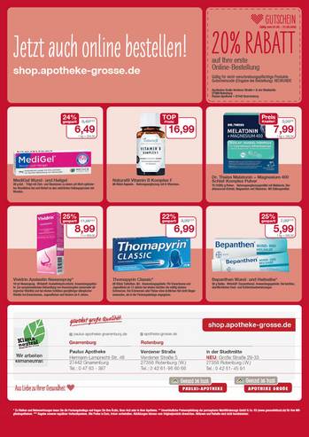 Flyer mit Mai-Angeboten