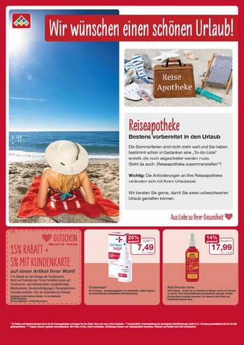 Flyer mit Juni-Angeboten