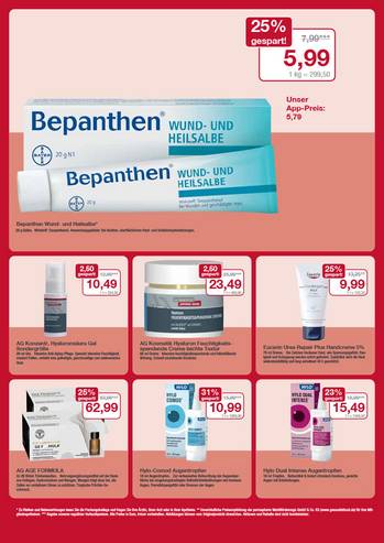 Flyer mit Mai-Angeboten