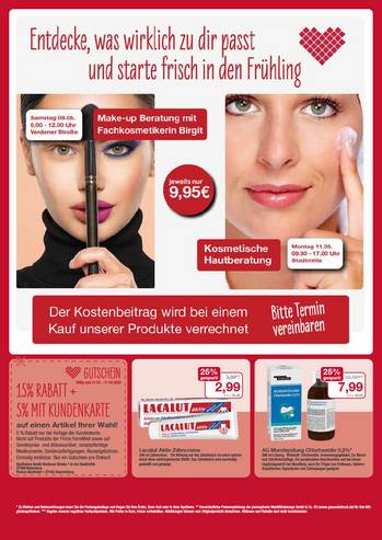 Flyer mit Mai-Angeboten