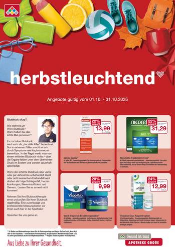 Angebote Oktober